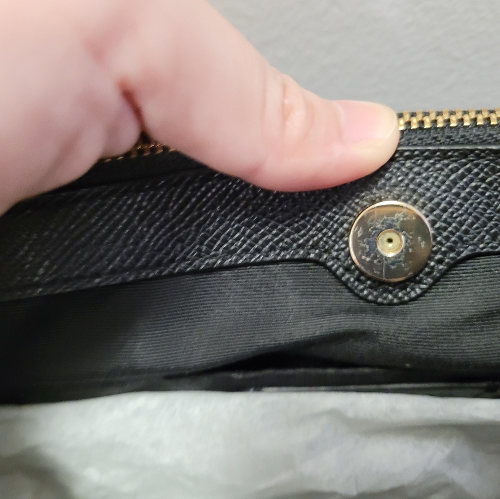 Coach authentic Mini Brooke Carryall Black leather sachet crossbody black - Picture 6 of 9